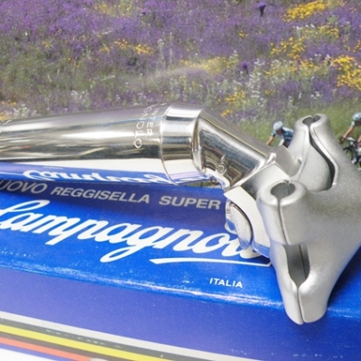 Campagnolo 26mm super record non flutted seatpost .