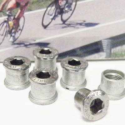 Campagnolo chainring bolts , set of 5 pieces