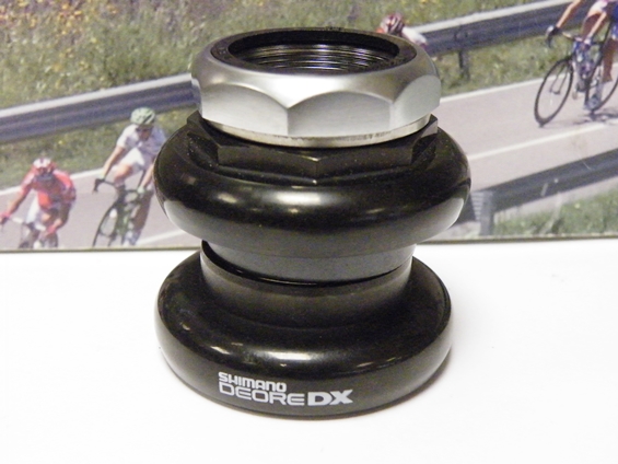 English Shimano NOS Bicycle Deore XT M735 1 Inch Headset Top Nut 