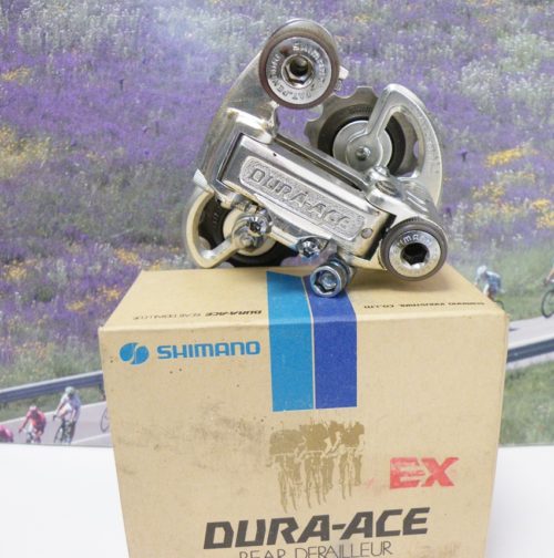 RARE ! Pédalier Shimano DURA-ACE EX 7200 51/39T 170mm avec pédales DD