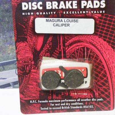 Fibrax disc brake pads for Magura Louise