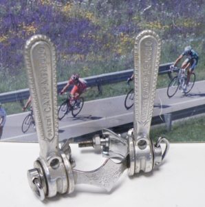 Jeu De Leviers De Vitesse Vintage Campagnolo Record - Fixation Down Tube 28.6 Mm