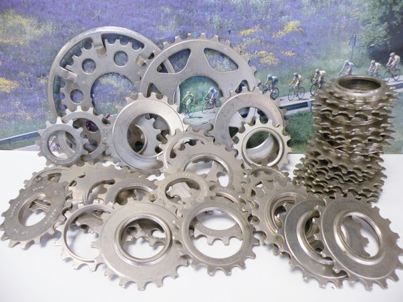 50 pieces Aris freewheel sprockets with spacers