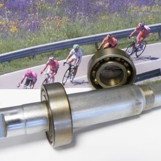 Gazelle cottered bracket axle