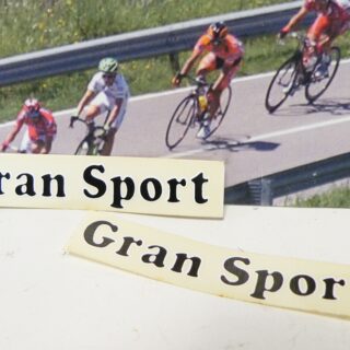 2 pieces Gran Sport stickers