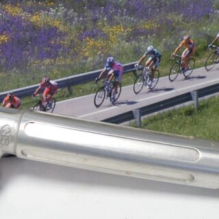 SR Used seatpost flutted 26.8mm
